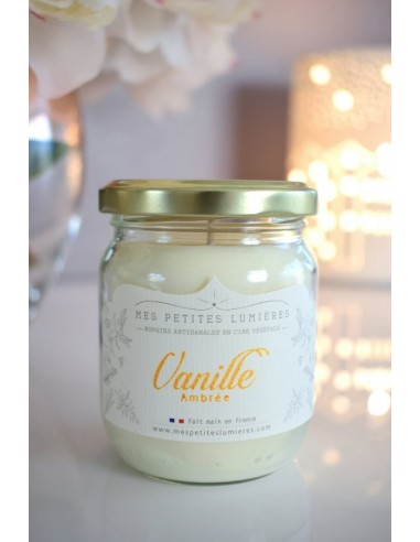 Mes petites lumières bougie naturelle Vanille ambrée