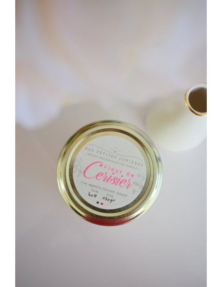 Bougie parfumée fleur de cerisier