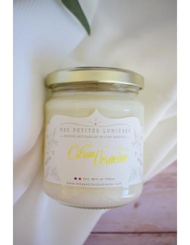 Bougie parfumée citron verveine