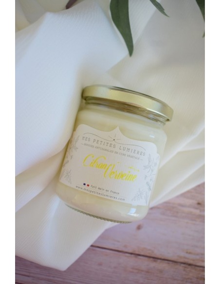 Bougie parfumée citron verveine