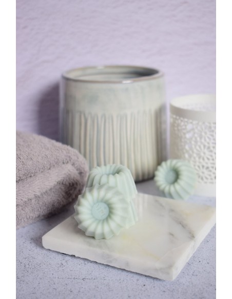 Fondant parfumé odeur de lessive et de linge frais, pour brûle parfums