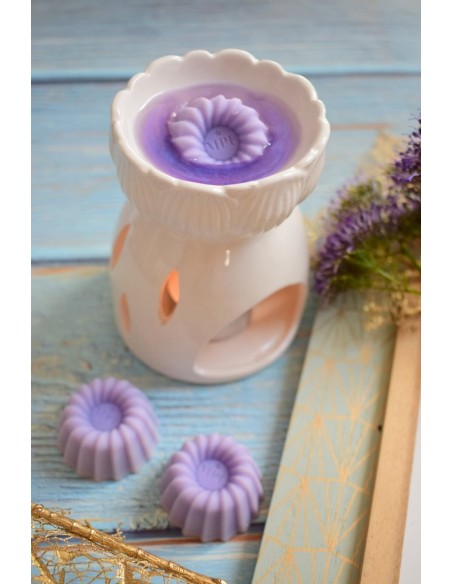 Fondant en cire naturelle parfum Orchidée pour brûle parfums