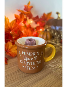 Brûle parfum en forme de mug pour fondant parfumé