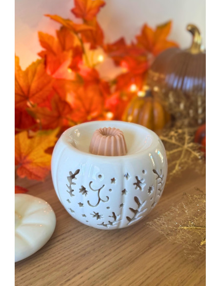 Brûle parfum citrouille pour fondant parfumé
