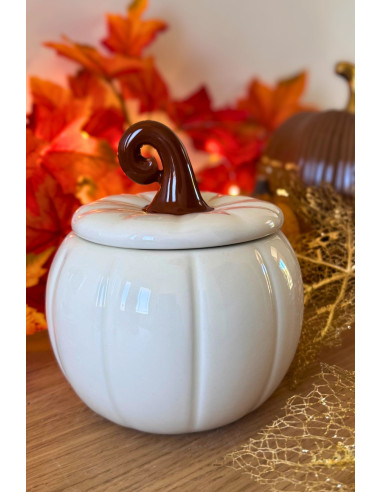 Brûle parfum en forme de citrouille pour fondant parfumé