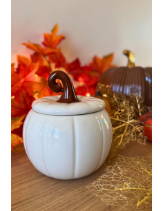Brûle parfum en forme de citrouille pour fondant parfumé