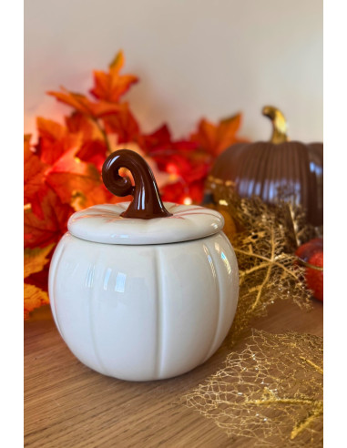 Brûle parfum en forme de citrouille pour fondant parfumé