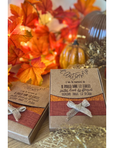 Boîte fondants parfumés d'automne - Edition limitée
