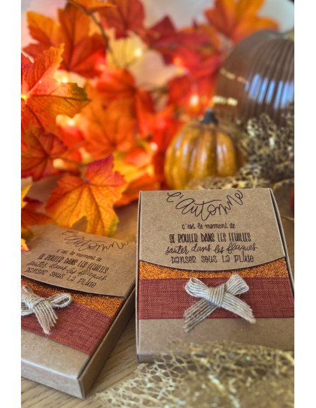Boîte fondants parfumés d'automne - Edition limitée